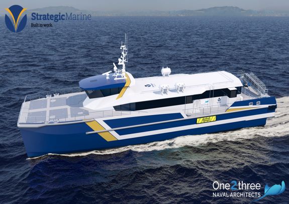 Strategic Marine announces new 38m Fast Crew Transfer Vessel
