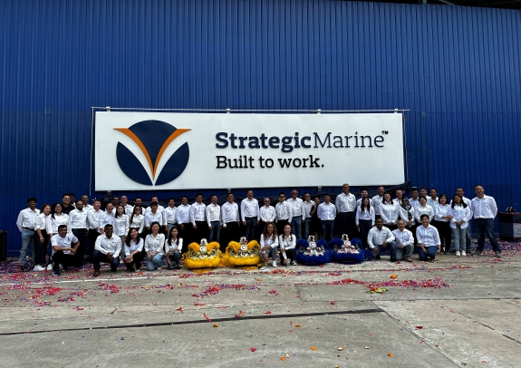 Strategic Marine officially opens new shipyard facility with a handover of Southeast Asia’s first hybrid crew transfer vessel and unveiling of the fourth-generation fast crew boat