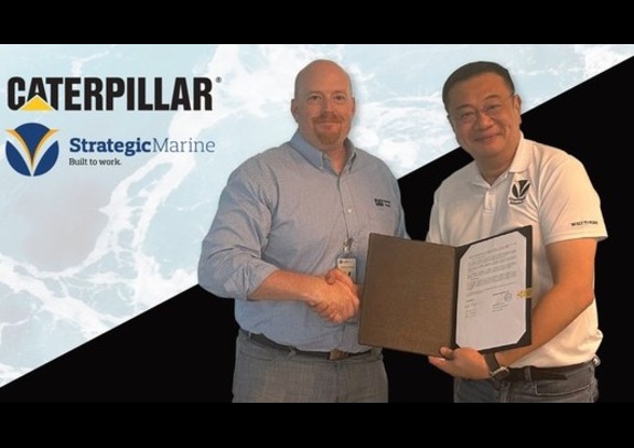 Caterpillar Marine and Strategic Marine Sign Memorandum of Understanding to Support Energy Transition Needs