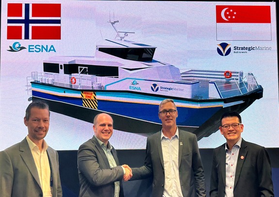 ESNA And Strategic Marine Join Forces To Offer Surface Effect Ship ("SES") Crew Transfer Vessels ("CTV") To The Market