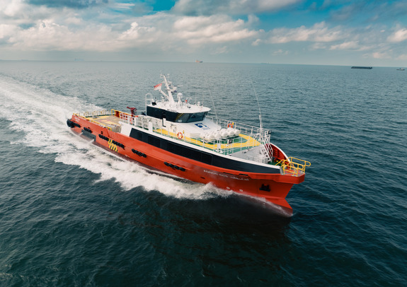 Strategic Marine Delivers Industry’s Most Advanced 42m Fast Crew Boat pair to ADNOC L&S